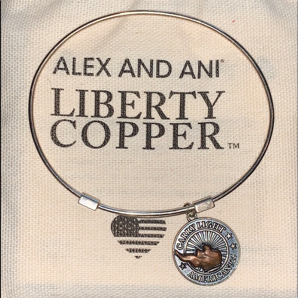 Bracelet with copper from Statue of Liberty